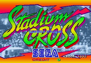 Stadium Cross (C) 1992 Sega