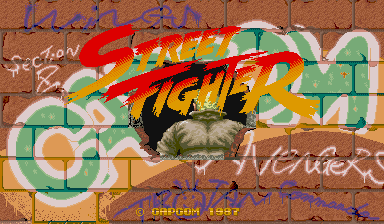 Street Fighter (C) 1987 Capcom