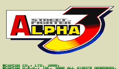 Street Fighter Alpha 3 (C) 1998 Capcom
