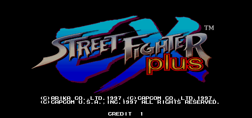 Street Fighter EX Plus (c) 1997 Arika / Capcom