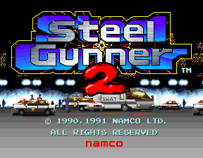 Steel Gunner 2 (C) 1991 Namco