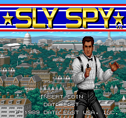 Sly Spy (C) 1989 Data East