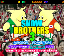 Snow Brothers 3 - Magical Adventure (C) 2002 Syrmex