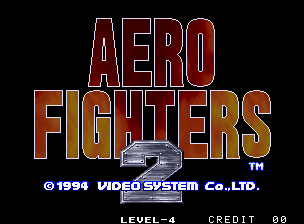 Aero Fighters 2 (C) 1994 Video System