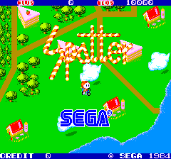 Spatter (C) 1984 Sega