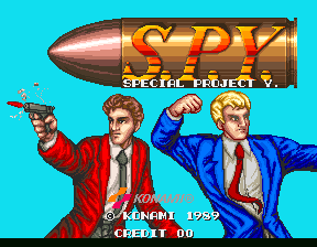 S.P.Y. (C) 1989 Konami