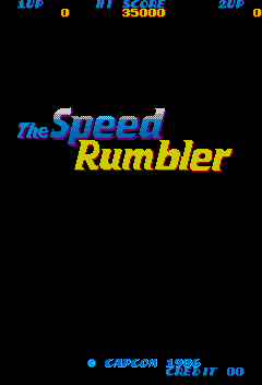 The Speed Rumbler (C) 1986 Capcom