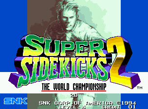 Super Sidekicks 2: the World Championship (C) 1994 SNK