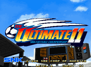The Ultimate 11 - SNK Football Championship (C) 1996 SNK