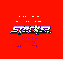 Stocker (C) 1984 Bally/Sente