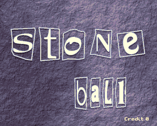 Stone Ball (C) 1994 Art & Magic