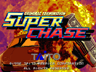 Super Chase - Criminal Termination (C) 1992 Taito