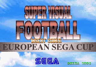 Super Visual Football (C) 1994 Sega