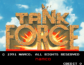 Tank Force (C) 1991 Namco