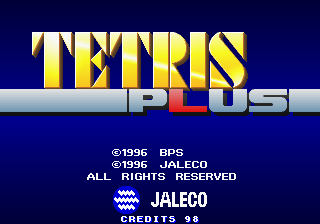 Tetris Plus (C) 1996 Jaleco