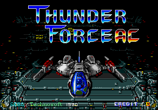 Thunderforce AC (C) 1990 Sega/Technosoft