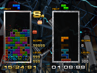 Tetris The Absolute - The Grand Master 2 (c) 2000 Arika