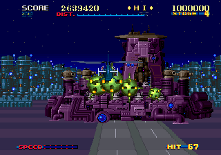 Thunder Blade (C) 1987 Sega