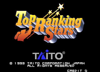 Top Ranking Stars (C) 1993 Taito