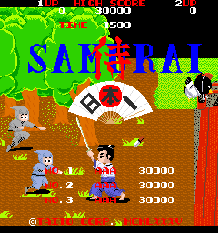Samurai Nihon-ichi (C) 1985 Taito