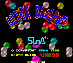 Ultra Balloon (C) 1996 SunA
