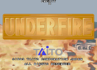 Under Fire (C) 1993 Taito