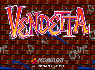 Vendetta (C) 1991 Konami