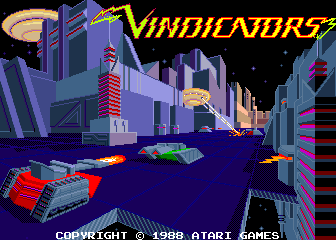 Vindicators (C) 1988 Atari
