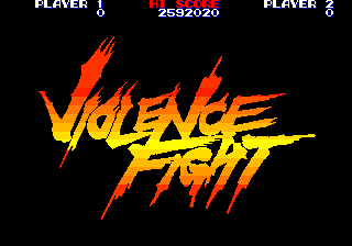 Violence Fight (C) 1989 Taito Corp.