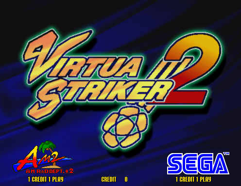 Virtua Striker 2 (c) 1997 Sega