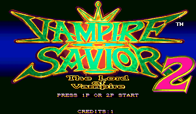Vampire Savior 2: The Lord of Vampire (C) 1997 Capcom