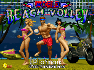 World Beach Volley (C) 1995 Playmark