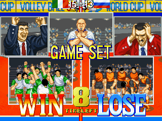 World Cup Volley '95 (c) 1995 Data East