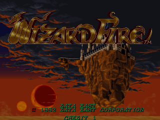 Wizard Fire (C) 1992 Data East