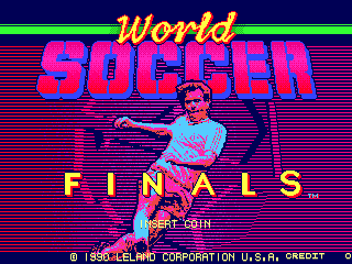 World Soccer Finals (C) 1990 Leland