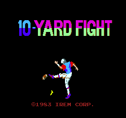 10-Yard Fight (C) 1983 Irem