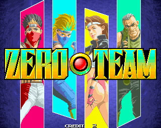 Zero Team (C) 1993 Seibu Kaihatsu